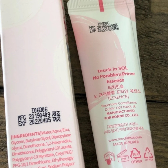 New Touch In Sol No Pore Blem Prime Essence Skin - Picture 3 of 4